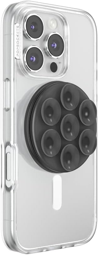 PopSockets Translucent Black Grip for MagSafe - Secure Phone Holder