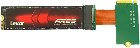 JMT 2242 to 2280 M.2 Modification Board, Compatible with NVME Legion Go SSD Memory Card 4T 8T