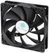 Silverstone Tek 120mm Computer Case Fan, High Airflow, Less Noise, 9-Bladed Design, Clear FN121-P