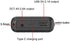 Heated Gilet Vest Jacket Portable Charger 20000mAh Power Bank, 7.4V 3A USB Battery Pack for iPhone, Samsung, Heated