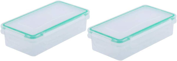 2 PCS 18650 Battery Storage Case, Waterproof Plastic Battery Holder Storage Box, Portable Battery Container Protector