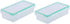 2 PCS 18650 Battery Storage Case, Waterproof Plastic Battery Holder Storage Box, Portable Battery Container Protector
