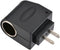Dwuww Black AC DC Converter Outlet Power Supply AC 110V - 220V to