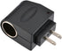 Dwuww Black AC DC Converter Outlet Power Supply AC 110V - 220V to