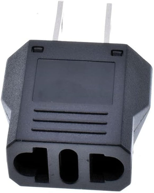 US Plug Adapter, EU AU CN to US America Travel Plug Adapter, AC Outlet Power Converter (2 Pack)