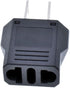 US Plug Adapter, EU AU CN to US America Travel Plug Adapter, AC Outlet Power Converter (2 Pack)