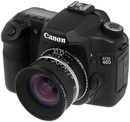 Fotodiox Lens Mount Adapter for Nikon Nikkor F Mount D/SLR Lens to Canon EOS (EF, EF-S)