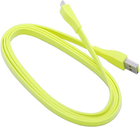 HUYUN 4ft USB Cable for Logitech UE Boom/Megaboom/Ultimate Ears MEGABLAST Speaker, Yellow