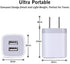 Fast Charging Block,GiGreen 5Pack Dual Port USB Outlet Plug 2.1A USB Wall Charger Power Cubes Compatible iPhone 15 Pro Max/14/13/12/11/X/8,Samsung Galaxy A15 5G/A55/S24/A54/A14/A13/S23/S21/A53,Pixel 8
