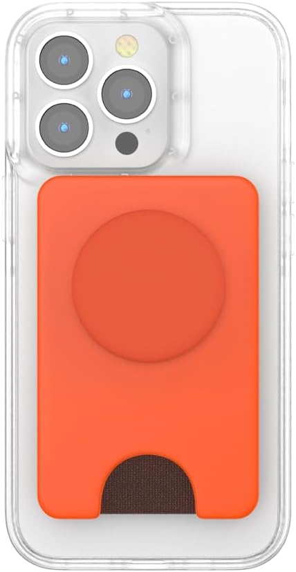 PopSockets Phone Wallet with Expanding Grip, Wireless Charging Compatible, Wallet for MagSafe - Into The Woods