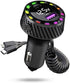 Car Charger Adapter, 4-in-1 Multi-Port Fast Charger 3.1A with Type C Coiled Cable, Compatible with iPhone