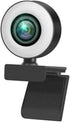 GMBYLBY 1080P/2K/720P Beauty Webcam USB Auto for Computer Camera Free Drive3 Gear Fill