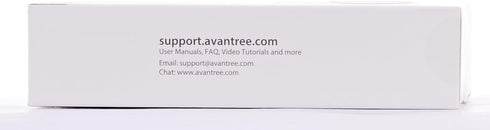 Avantree CK11 Hands Free Bluetooth 5.0 Car Kits with Loud Speakerphone, Wireless Visor Clip - Titanium
