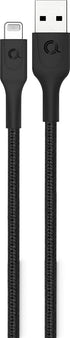 6 FT Black USB-A to Lightning Connector Charging Cable - Perfect for your devices!