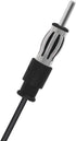 DORHEA Universal Radio Antenna Car Stereo AM FM Hidden Windshield Adhesive Mount Patch Antenna for Vehicle Truck SUV