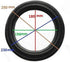 2pcs 10 inch 10" Speaker Foam Surround Repair Kit, 250mm Perforated Rubber Edge Rings Replacement Parts Speaker Repair DIY Speaker Surround Repair Rubber Edge Replacement