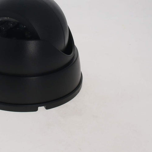 Othmro Fake Security Camera, Plastic Dummy Dome CCTV, Battery Powered Surveillance System for Home, Black 1Pcs
