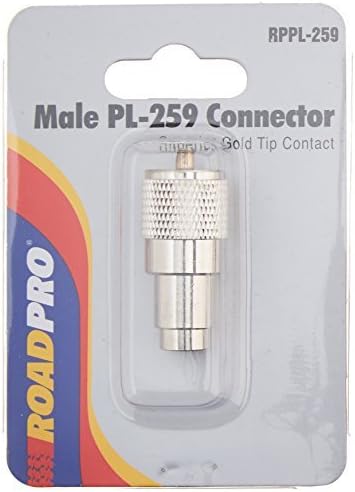 RoadPro Male PL-259 Coax Cable Connector, RPPL-259