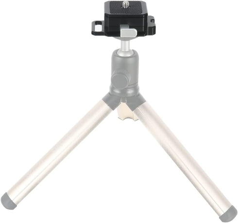 NICEYRIG Mini V-Lock Mount Baseplate for Arca Swiss Quick Release, DSLR Camera Tripod, Monopod