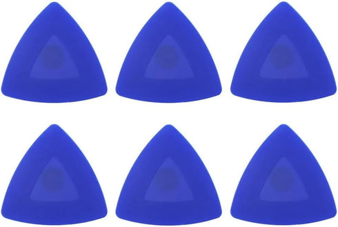 Louishy 10Pcs 0.5mm Ultra Thin Triangle Plastic Opening Picks Screen Opener Pry Tool