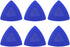 Louishy 10Pcs 0.5mm Ultra Thin Triangle Plastic Opening Picks Screen Opener Pry Tool