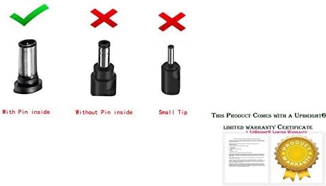 UpBright 15V AC/DC Adapter for Trimble TSC3 TSC 3 Controller & TDS Ranger 3L Power Supply Cord