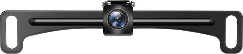 GLK Universal Rear Backup Camera License Plate Bracket, Full Stainless Steel Rear View Camera Mount, Plate Holder