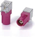 RF Coaxial Cable Connector, Fakra Video Connector H Male Right Angle Cable