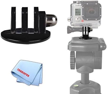 eDealz Tripod Mount Adapter for GoPro Hero 12, 11, 10, 9, 8, 7, 6, 5, 4, DJI OSMO Action