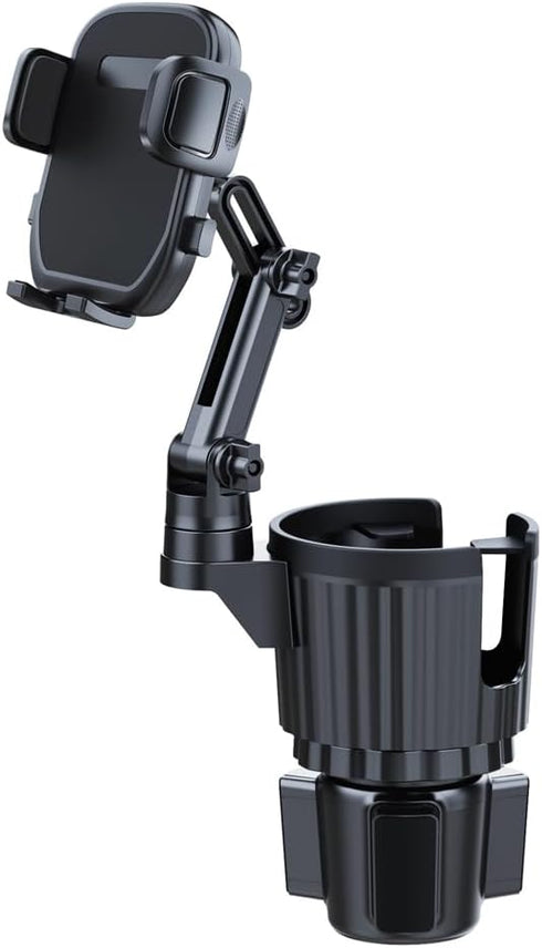 Elecphbo Cup Holder Phone Mount for Car, 2 in 1 Cell P Car