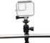 Reflex Camera 1/4"-20 360, 360 Bike Motorcycle Handlebar Mount Bracket Pivot Arm Adapter for Go Pro, Insta DJI Osmo