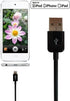 RND 1.5FT Apple Certified Lightning to USB Cable for iPhone, iPad, iPod - Black (Xs, XR, 8, Pro, Air, Mini)