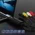 VIXLW Hi8 Video Capture Card, USB Video Capture Device,RCA to USB Audio Video Converter,VHS Mini DV VCR DVD to Digital