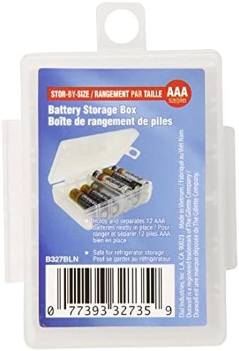 Dial AAA Battery Storage Box (B327FN)