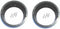 Factory to Aftermarket Speaker Adapter Converter Trim Ring for Harley-Davidson Ultra and Roadglide 5.25" to 6.5"
