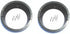 Factory to Aftermarket Speaker Adapter Converter Trim Ring for Harley-Davidson Ultra and Roadglide 5.25" to 6.5"