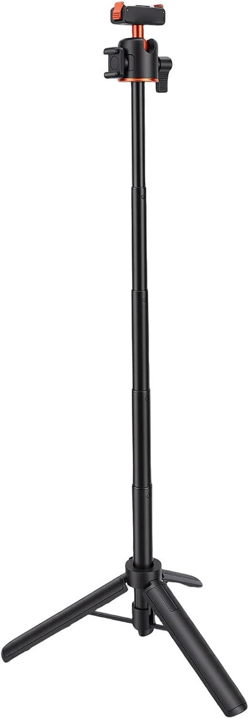 Naroote 2 1 360 6 Selfie Stick Tripod, Magnetic in Extendable Handle with Ball Head, Ideal for OSMO Action Action