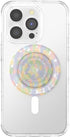 PopSockets Round Phone Grip with MagSafe Adapter Ring, Wireless Charging Compatible - Rainbow Glass