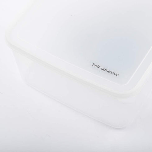 Label KINGDOM Clear Tape Compatible with Dymo D1 Black on Clear Label Tape 45010 Refill, 1/2 Inch x 23 Feet