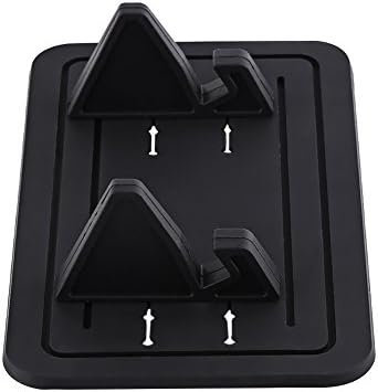 POCREATION Car Dashboard Mobile Phone Mount Holder, Universal Silicone Gel Cradle Stand Pad for All Vehicles Phones GPS