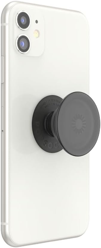 PopSockets Translucent Black PopGrip: Eco-Friendly Phone Holder