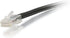 C2G/Cables to Go 26374 Cat5E Non-Booted Unshielded (UTP) Network Patch Cable, Black, 1 Foot