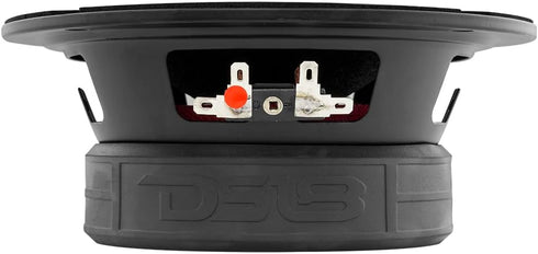 DS18 PRO-GM6.4B Midrange Loudspeaker 6.5" Red Aluminum Bullet, 480W Max, 4 Ohms, Premium Quality Audio Speaker