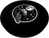 Mothman Funny Mystical Nocturnal Creature PopSockets Standard PopGrip
