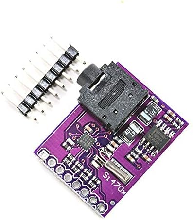 Comimark Si4703 FM RDS Tuner Breakout Board, 1Pcs for AVR ARM PIC Arduino Compatible
