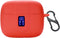 Earbuds Case Compatible with TAGRY X08 Wireless Headphone, Silicon Protective Cover with Carabiner (Red)
