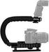 Ultimaxx Handheld Stabilizer Grip with Accessory Mount for Camera, Camcorder, DSLR; Compatible with Canon, Nikon, Sony,