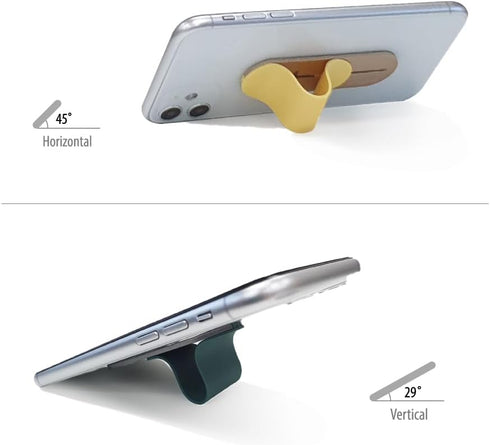 MULTI BAND Original Phone Grip, Secure Hand Strap Holder, Slim Fashionable Finger Loop Selfie Grip, Phone Stand