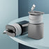 AUGEN 2 in 1 Silicone Charger Protector with Cord Wrap, iPhone Cord Organizer Cover for 18W/20W Power Adapter Case, Grey