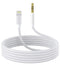 Lightning to 3.5mm Audio Cable for iPhone 13/12/11/XR/XS/X/8/7/6 Plus/SE 2 & iPad - Compatible Audio Solution